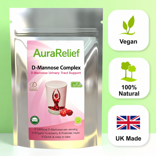 AuraRelief D-Mannose Urinary Tract Support